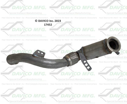 Davico Mfg Exact-Fit Catalytic Converter 17452