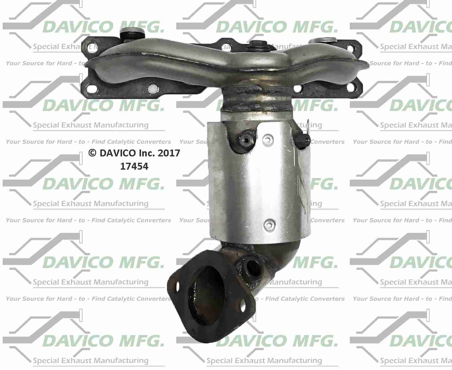 Davico Mfg Exact-Fit Catalytic Converter 17454