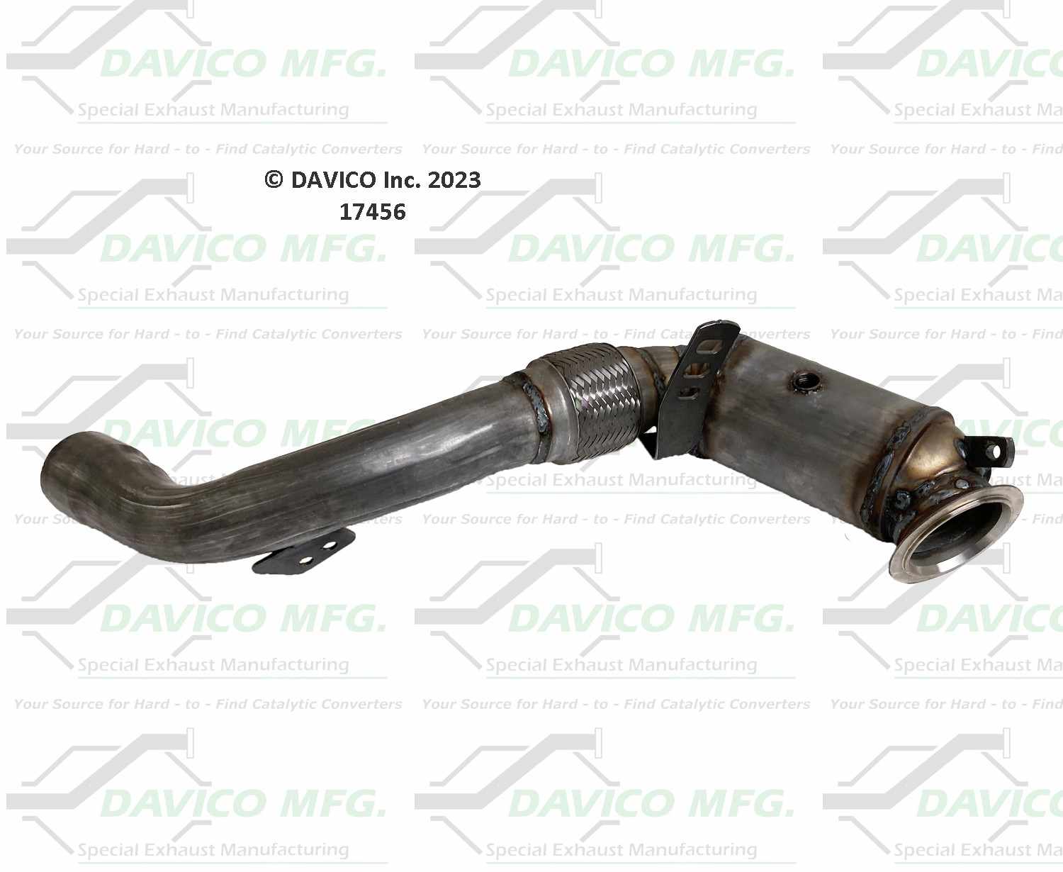 Davico Mfg Exact-Fit Catalytic Converter 17456