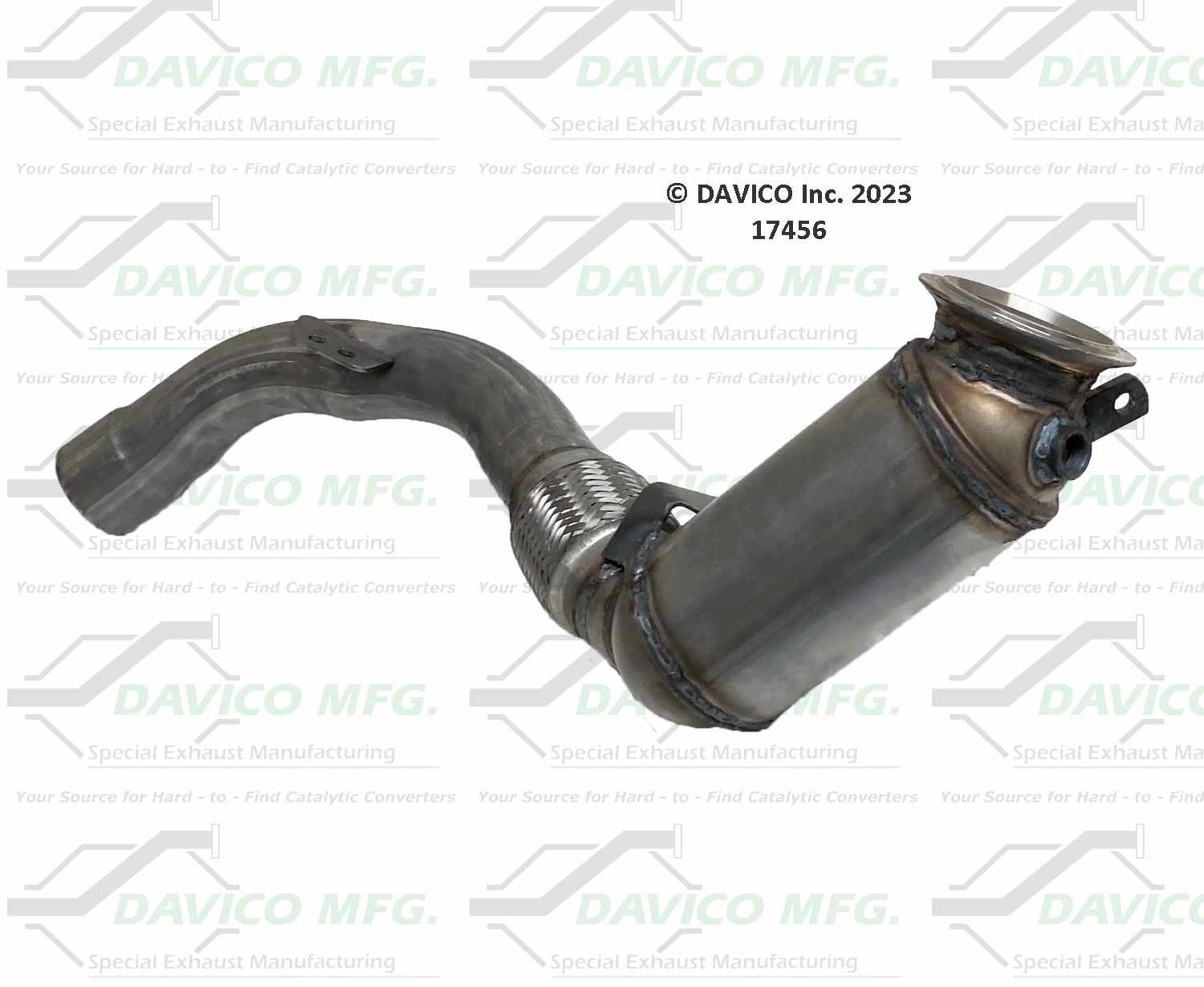 Davico Mfg Exact-Fit Catalytic Converter 17456