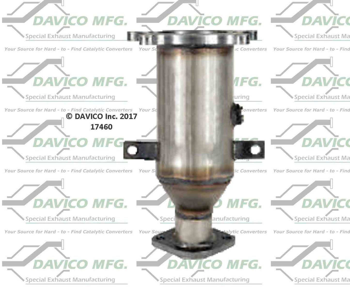 Davico Mfg Exact-Fit Catalytic Converter 17460