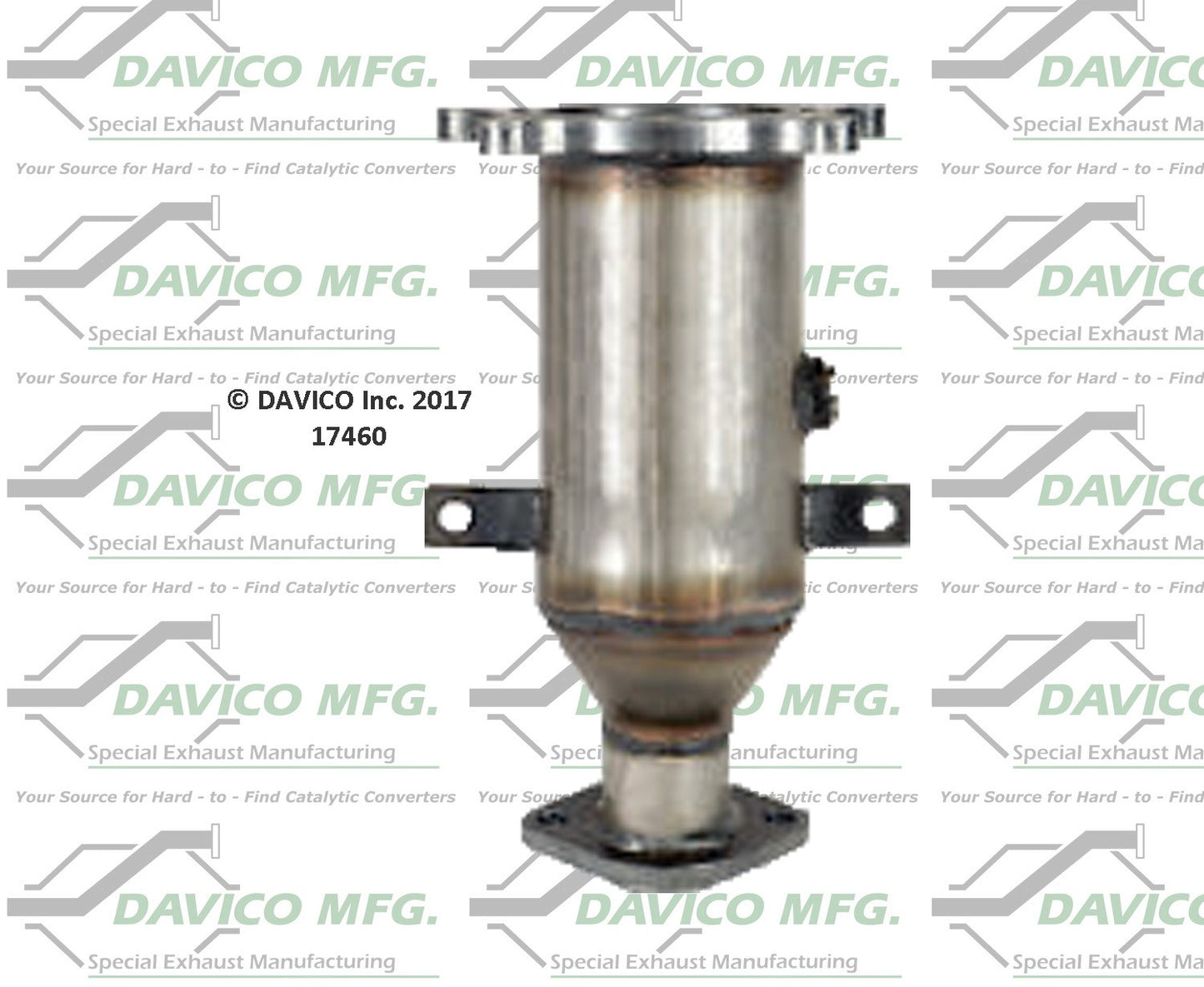Davico Mfg Exact-Fit Catalytic Converter 17460