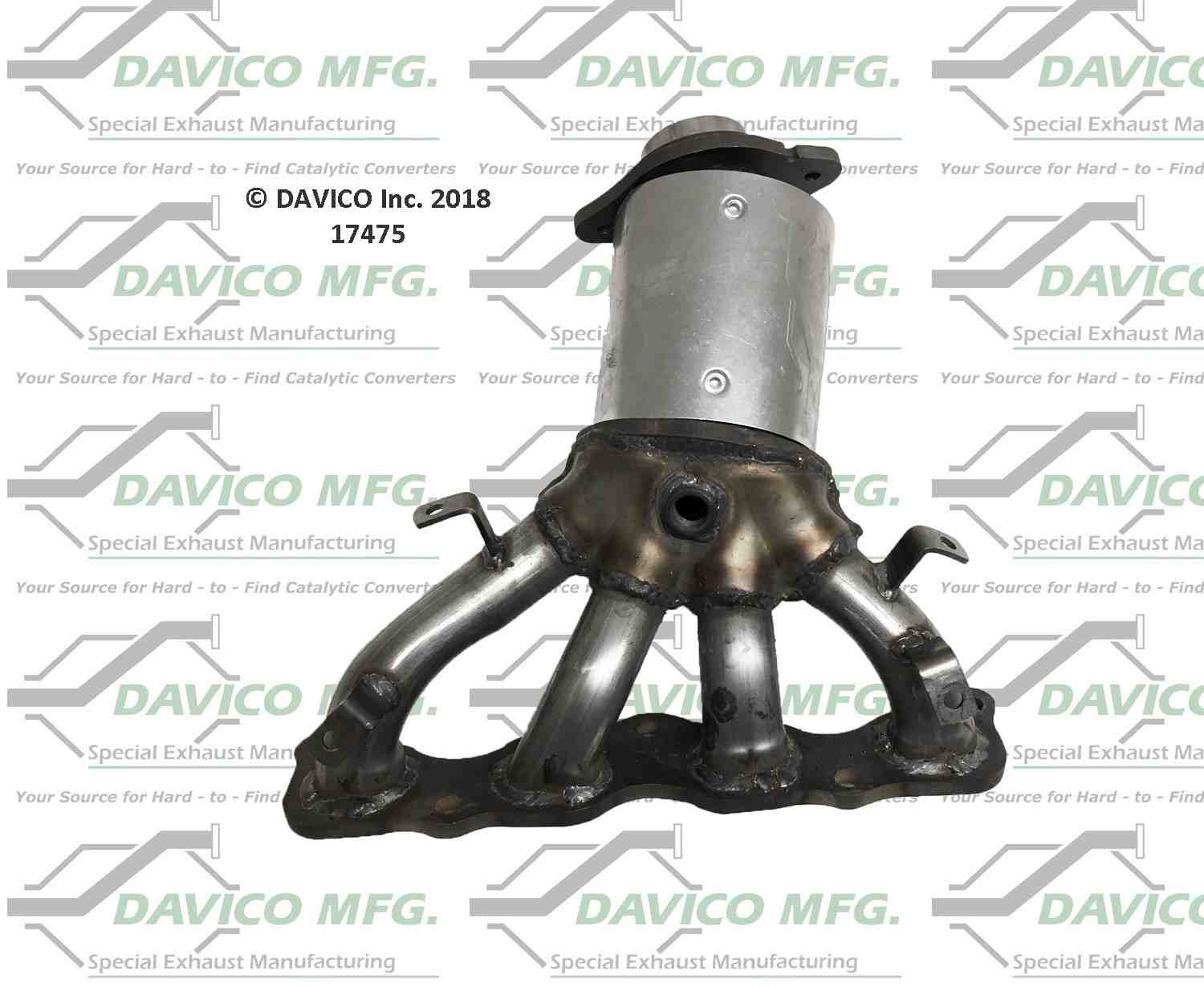 Davico Mfg Exact-Fit Catalytic Converter 17475
