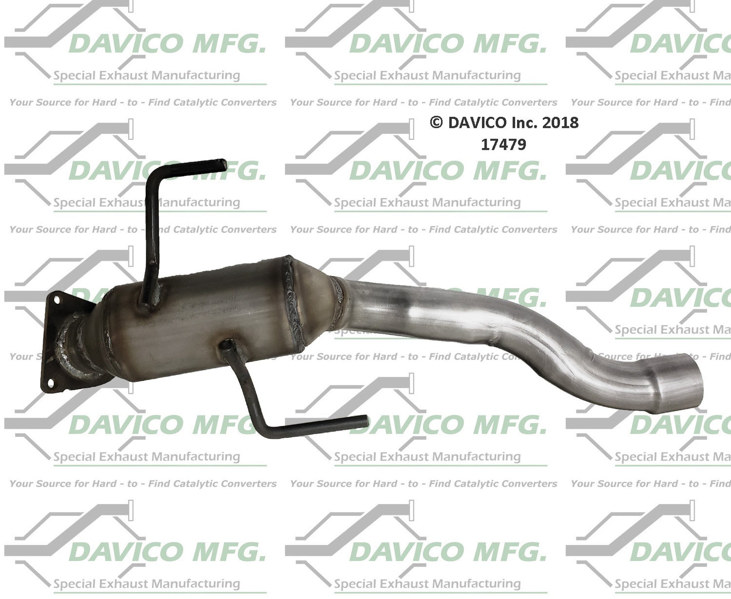 Davico Mfg Exact-Fit Catalytic Converter 17479