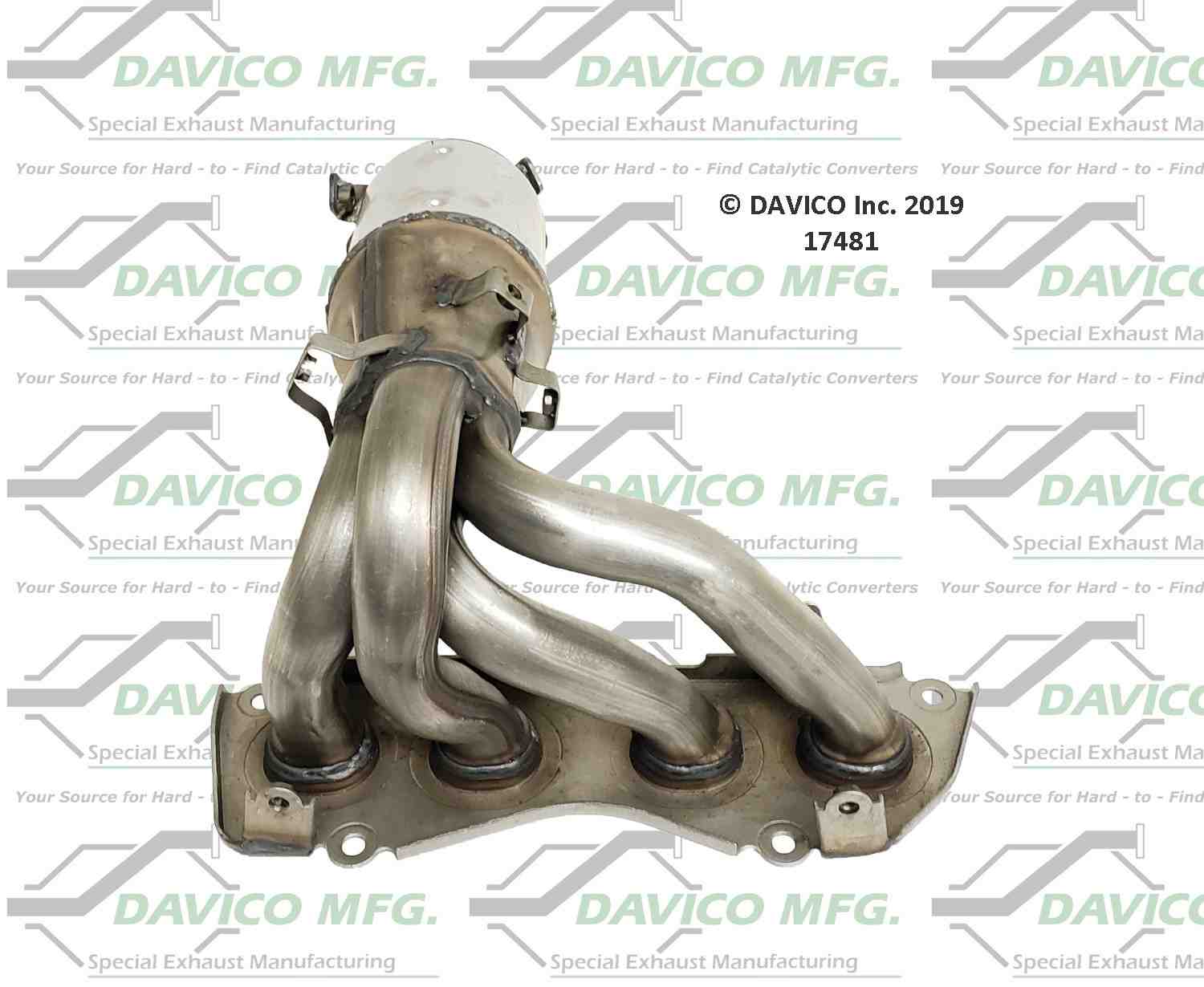 Davico Mfg Exact-Fit Catalytic Converter 17481