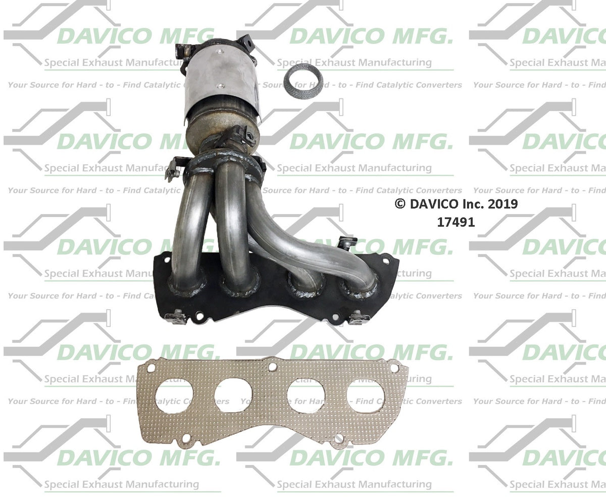 Davico Cats Direct Fit Catalytic Converter 17491