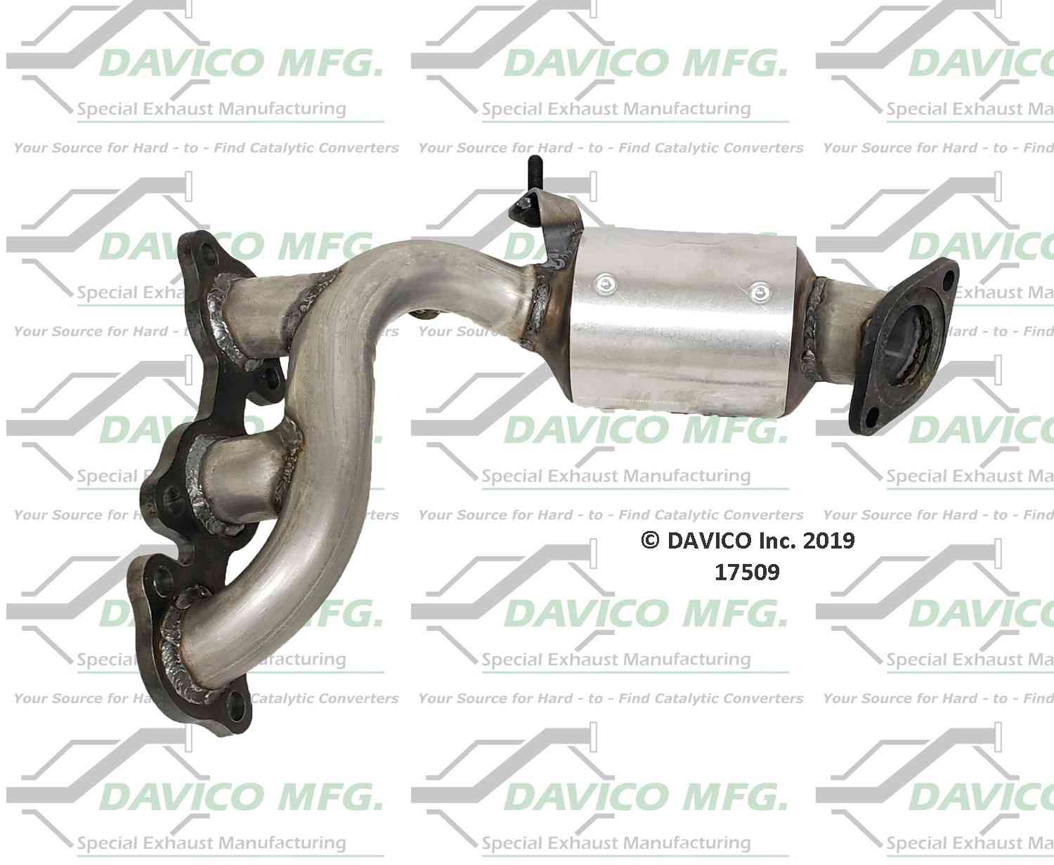 Davico Mfg Exact-Fit Catalytic Converter - Manifold 17509