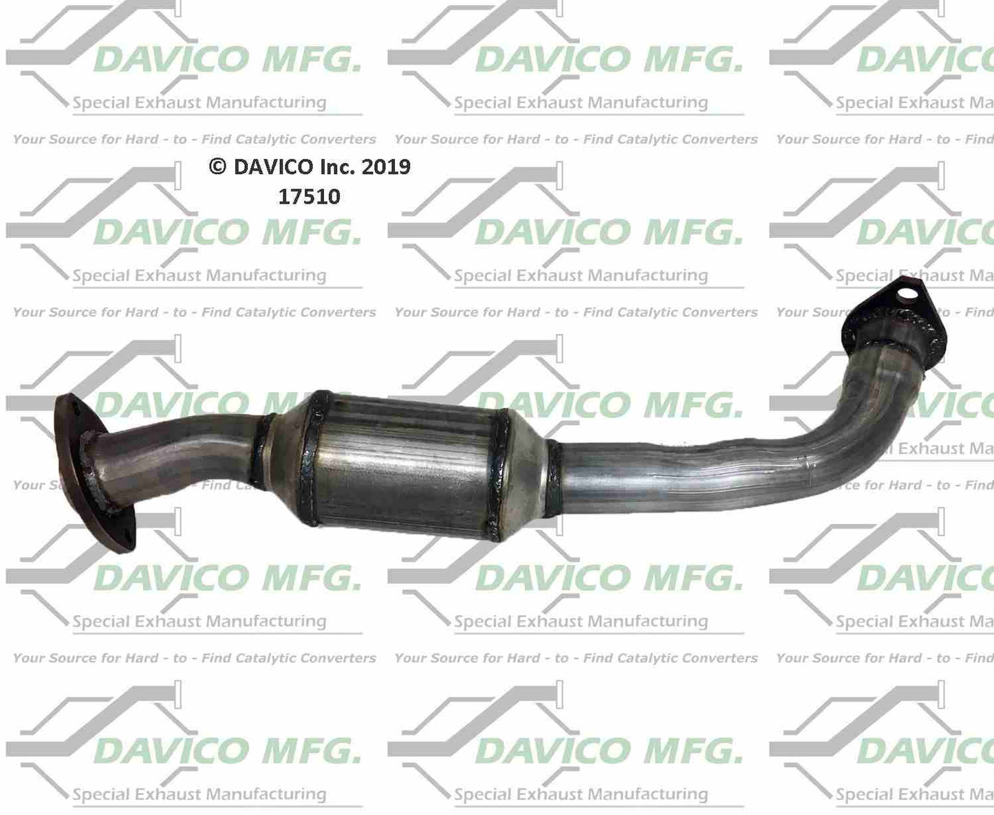 Davico Mfg Exact-Fit Catalytic Converter 17510