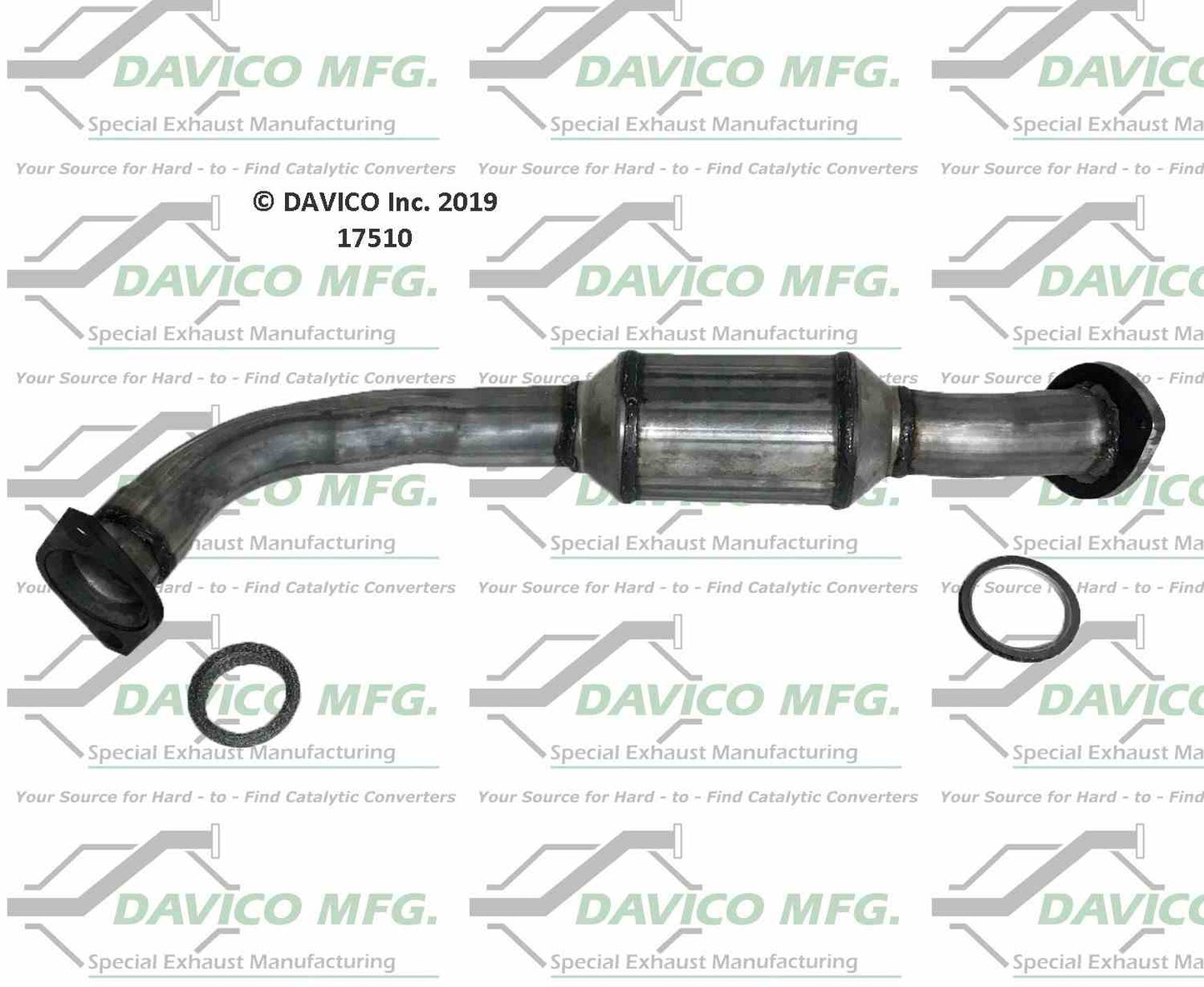 Davico Mfg Exact-Fit Catalytic Converter 17510