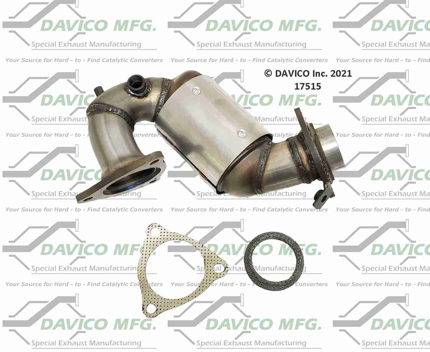 Davico Mfg Exact-Fit Catalytic Converter 17515