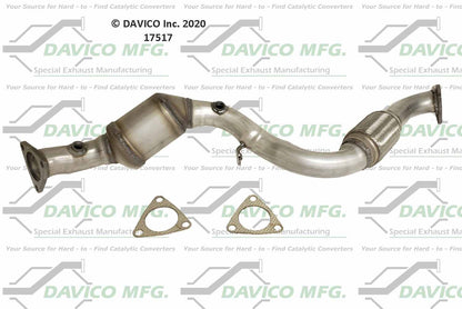 Davico Mfg Exact-Fit Catalytic Converter 17517