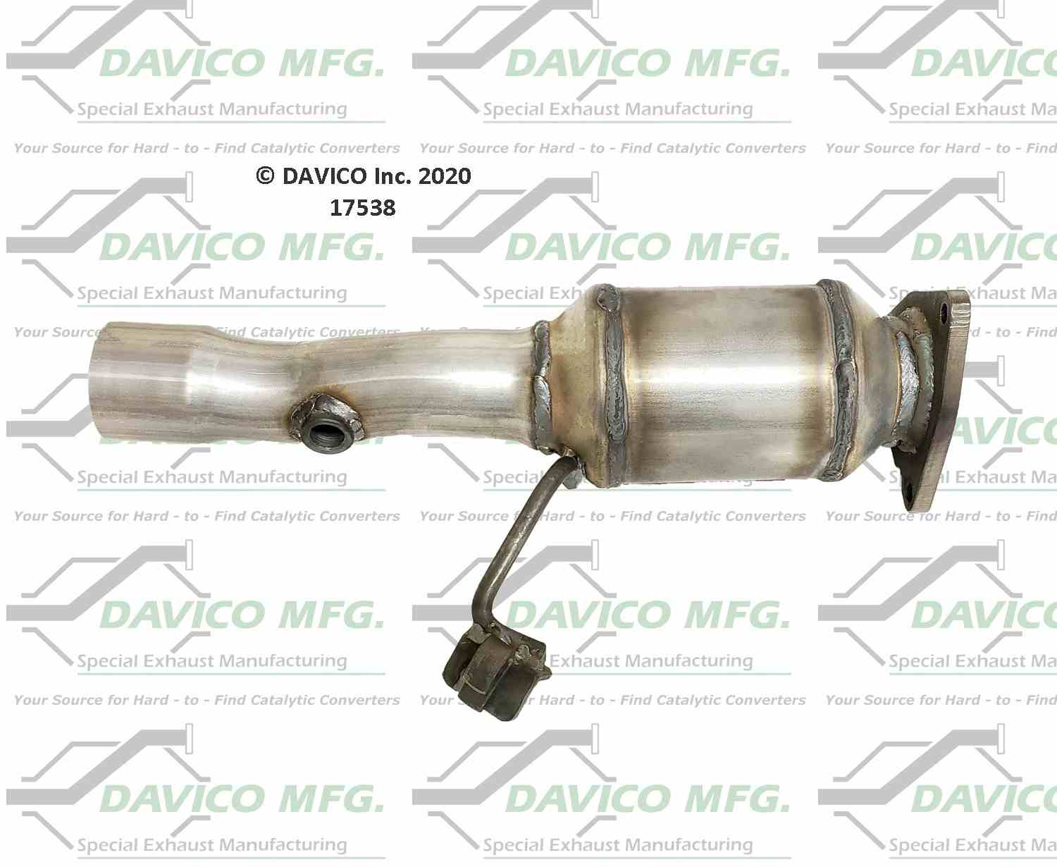 Davico Mfg Exact-Fit Catalytic Converter 17538