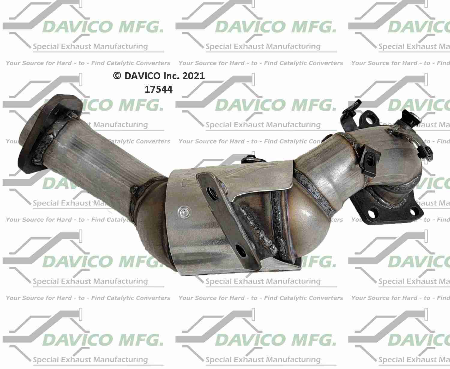 Davico Mfg Exact-Fit Catalytic Converter 17544