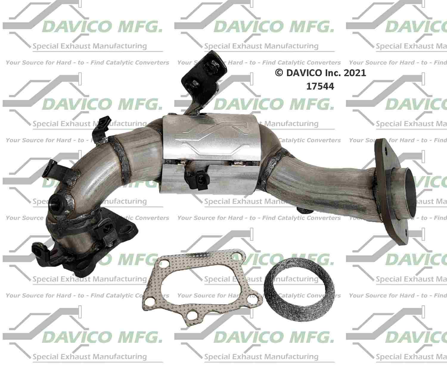 Davico Mfg Exact-Fit Catalytic Converter 17544