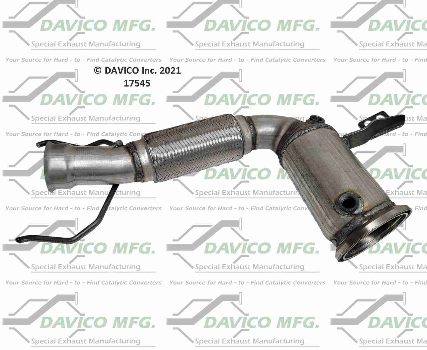 Davico Mfg Exact-Fit Catalytic Converter 17545