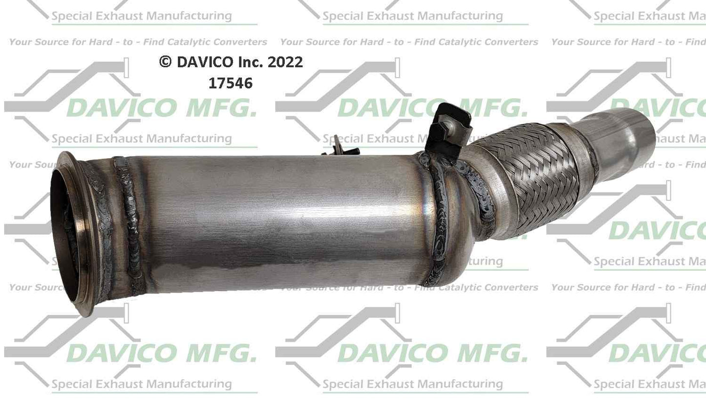 Davico Mfg Exact-Fit Catalytic Converter 17546