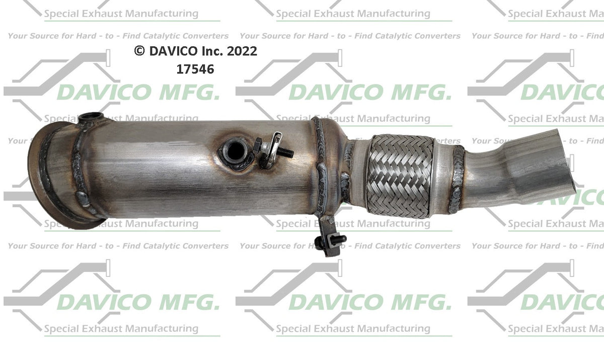 Davico Mfg Exact-Fit Catalytic Converter 17546