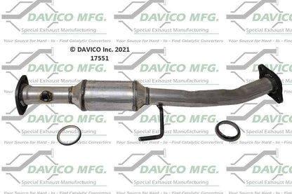Davico Mfg Exact-Fit Catalytic Converter 17551