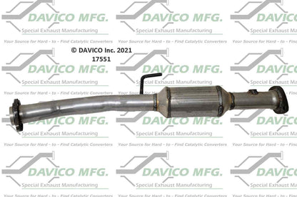 Davico Mfg Exact-Fit Catalytic Converter 17551