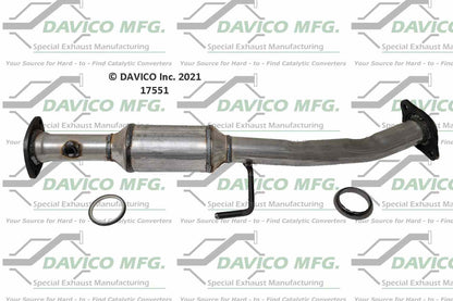 Davico Mfg Exact-Fit Catalytic Converter 17551