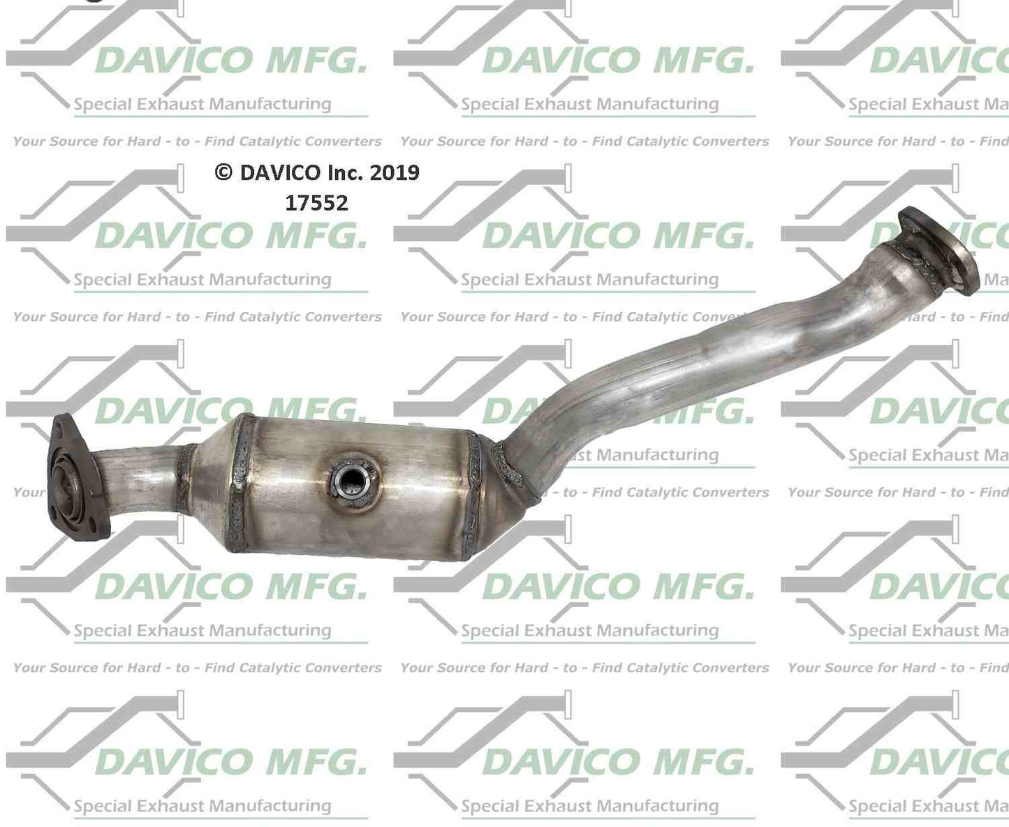 Davico Mfg Exact-Fit Catalytic Converter 17552