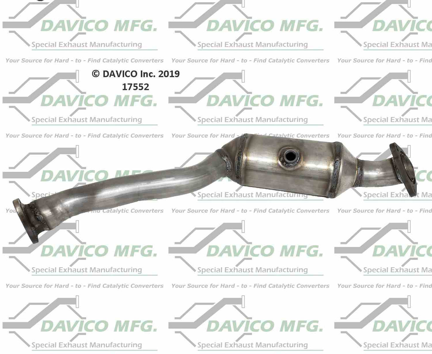 Davico Mfg Exact-Fit Catalytic Converter 17552