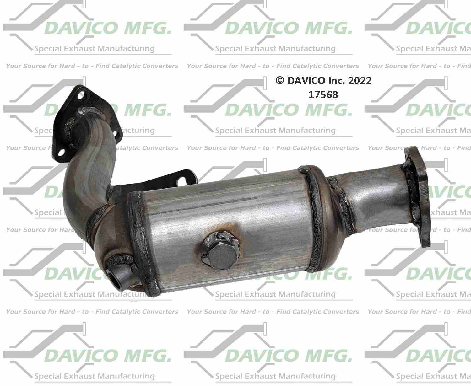 Davico Mfg Exact-Fit Catalytic Converter 17568
