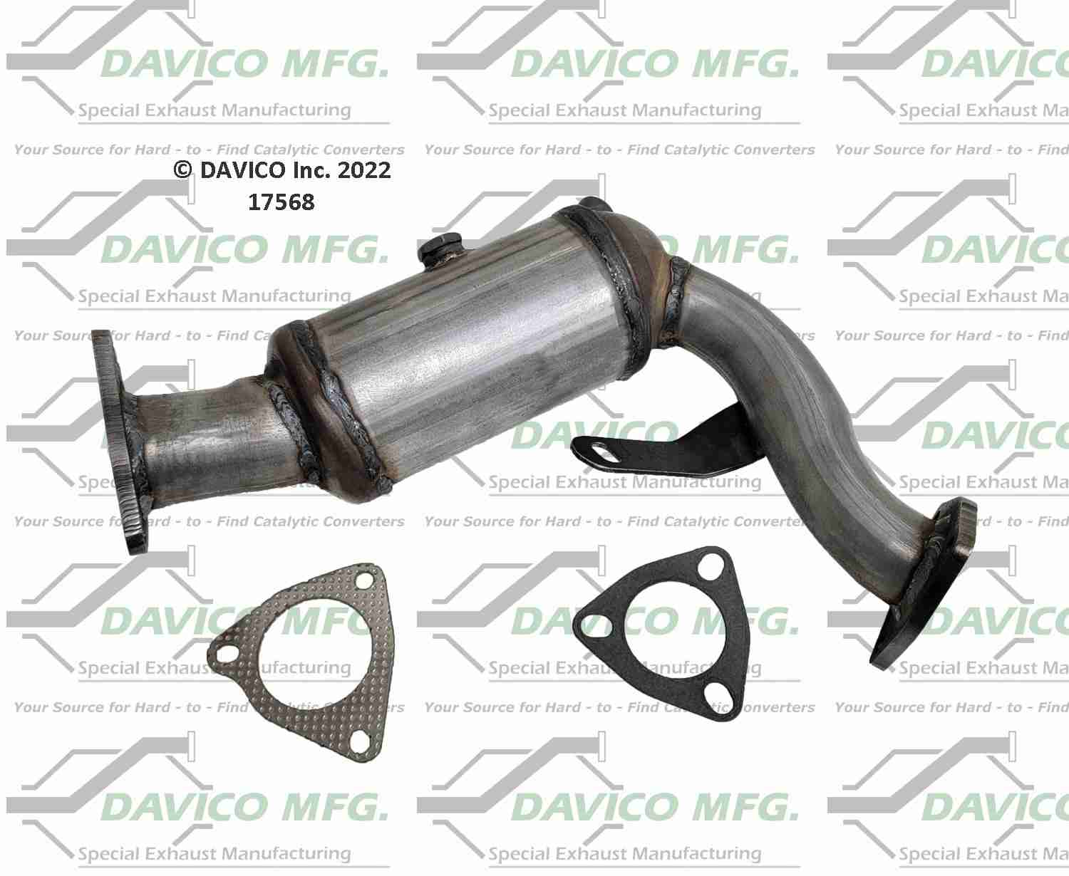 Davico Mfg Exact-Fit Catalytic Converter 17568