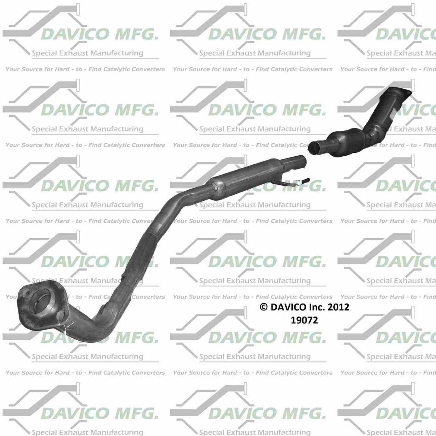 Davico Mfg Catalytic Converter 175794