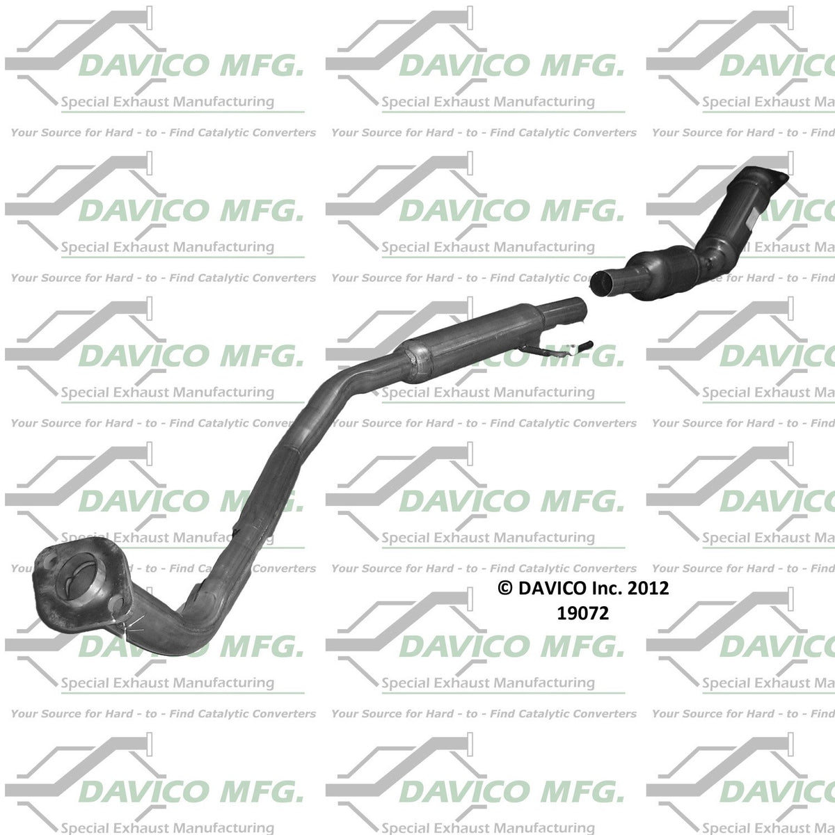 Davico Mfg Catalytic Converter 175794
