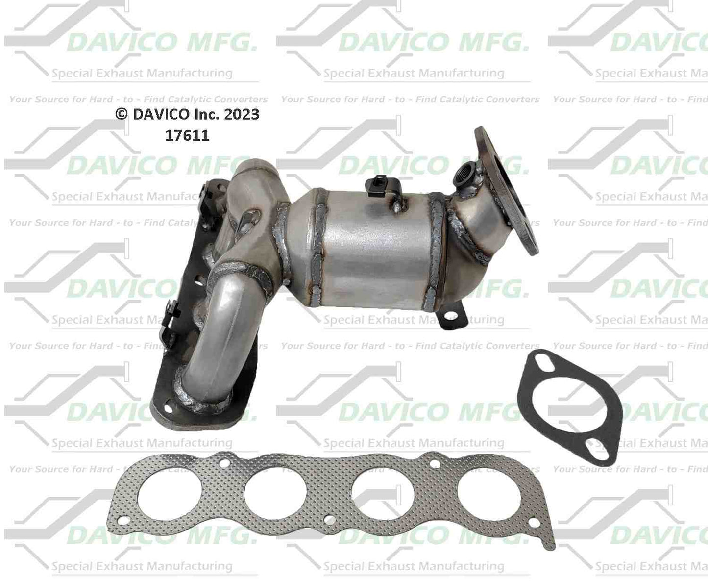 Davico Mfg Exact-Fit Catalytic Converter 17611