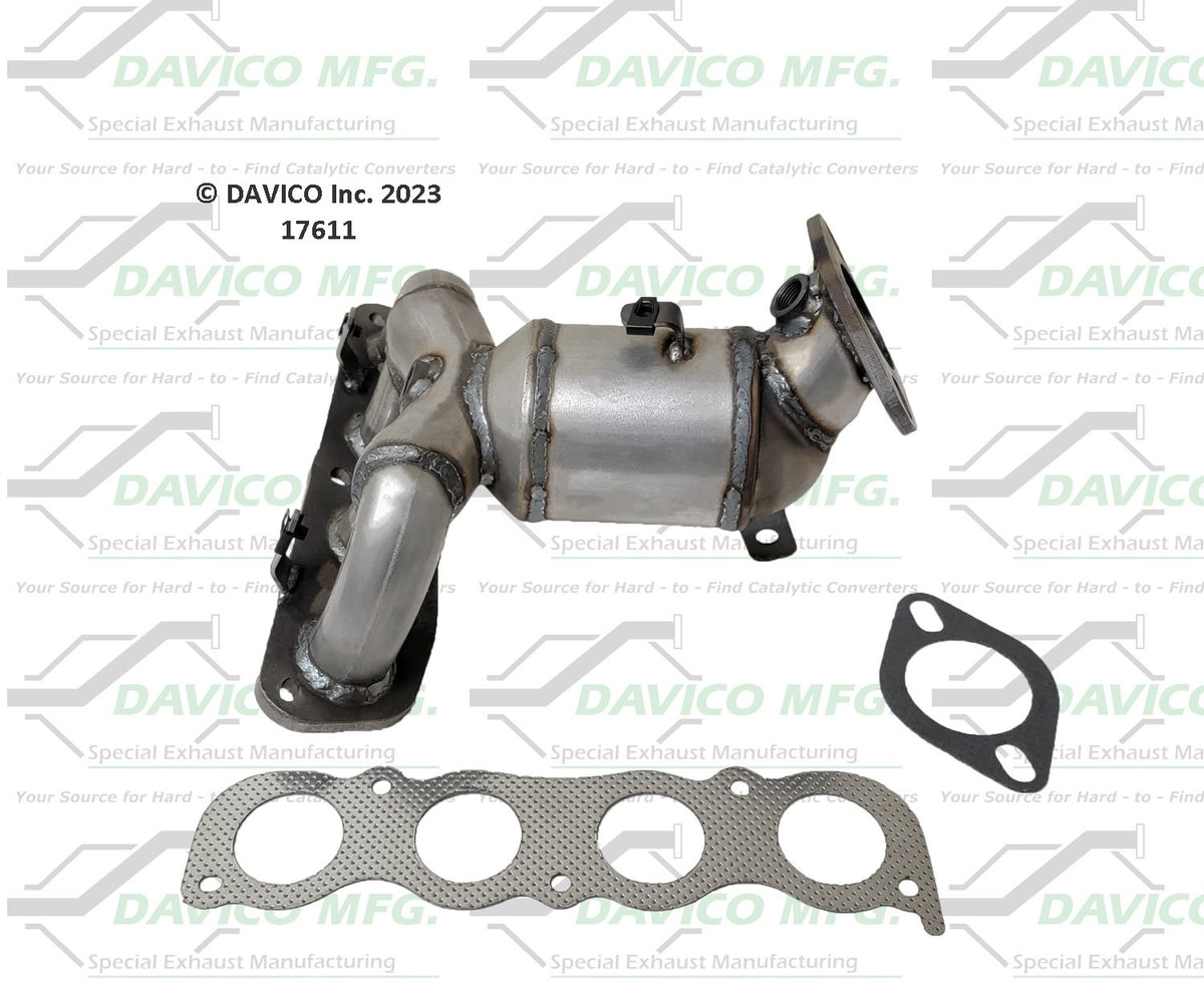Davico Mfg Exact-Fit Catalytic Converter 17611