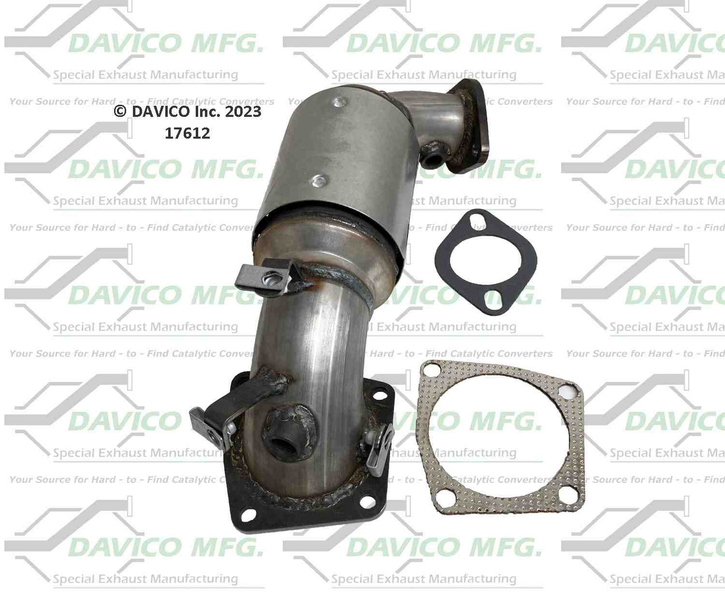 Davico Mfg Exact-Fit Catalytic Converter 17612