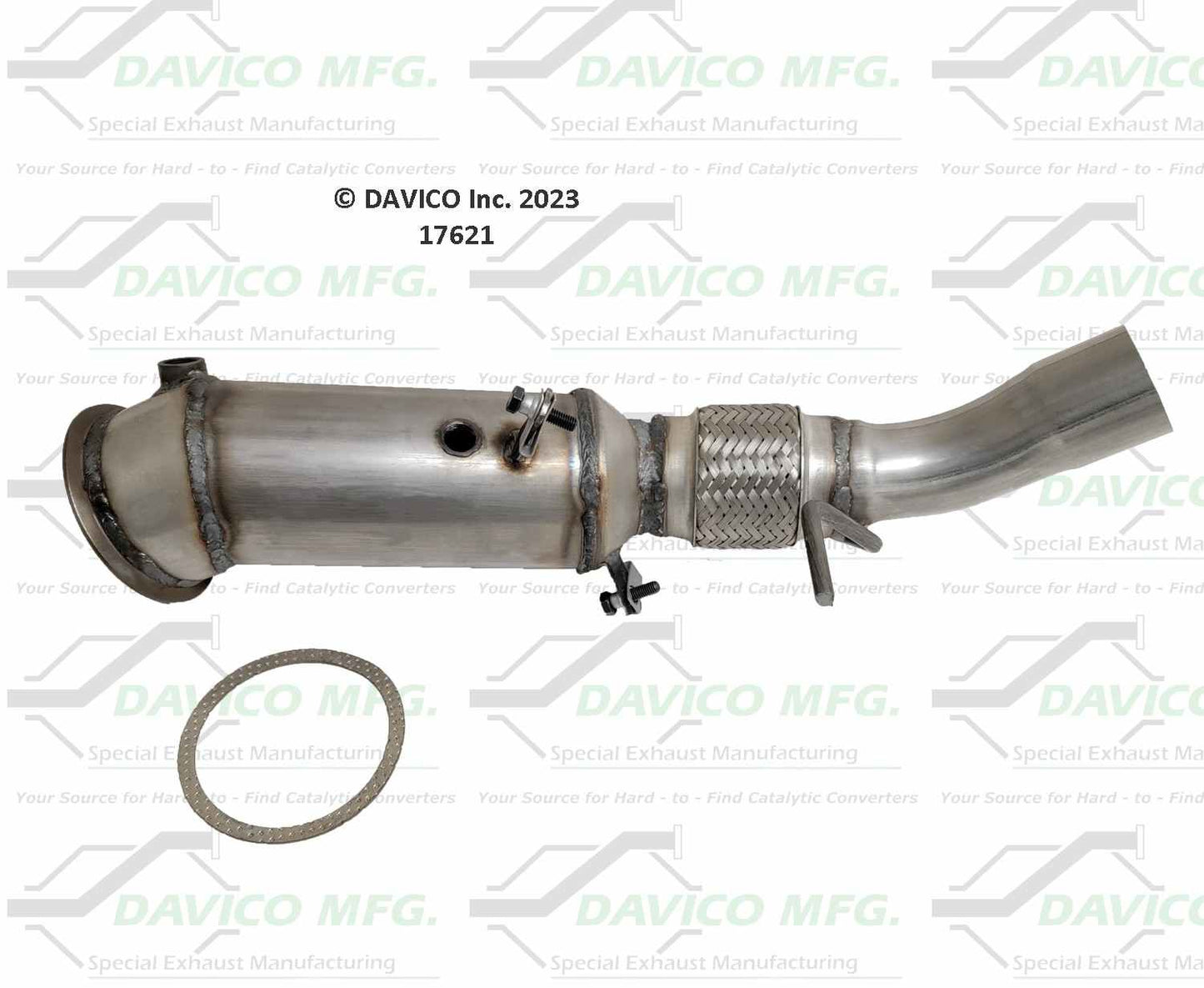 Davico Mfg Exact-Fit Catalytic Converter 17621