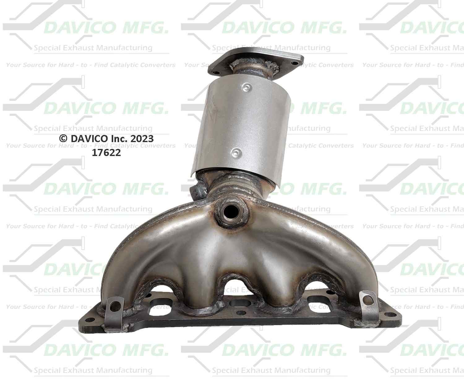 Davico Mfg Exact-Fit Catalytic Converter 17622