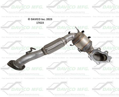Davico Mfg Exact-Fit Catalytic Converter 17623
