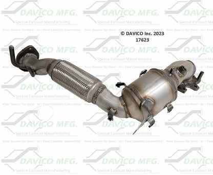 Davico Mfg Exact-Fit Catalytic Converter 17623