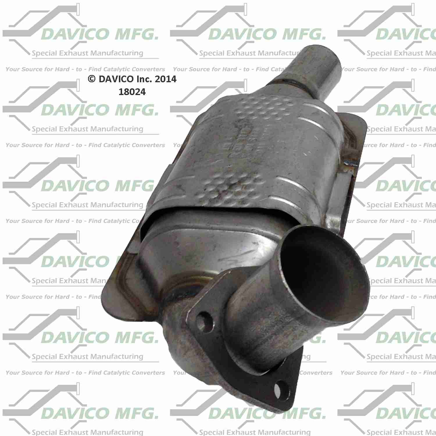 Davico Mfg Exact-Fit Catalytic Converter 18024