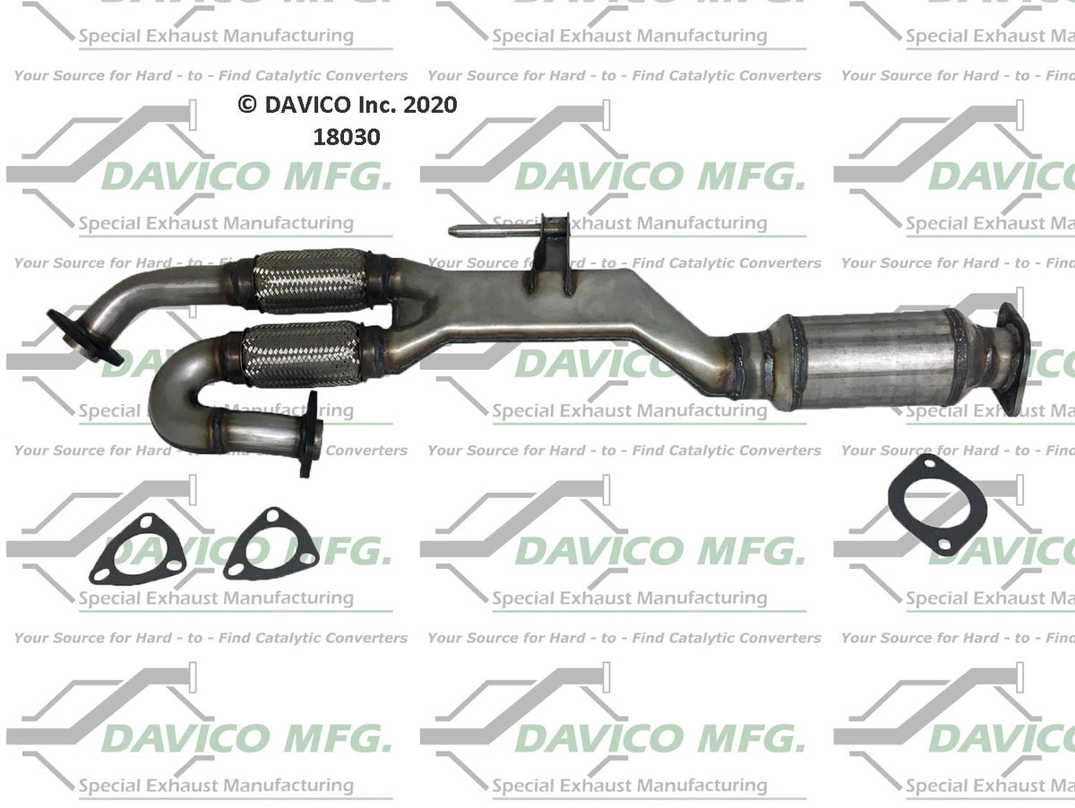 Davico Mfg Exact-Fit Catalytic Converter - 18030