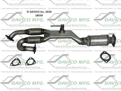 Davico Mfg Exact-Fit Catalytic Converter - 18030