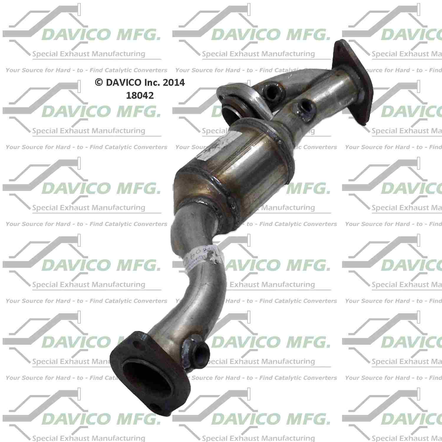 Davico Mfg Exact-Fit Catalytic Converter 18042