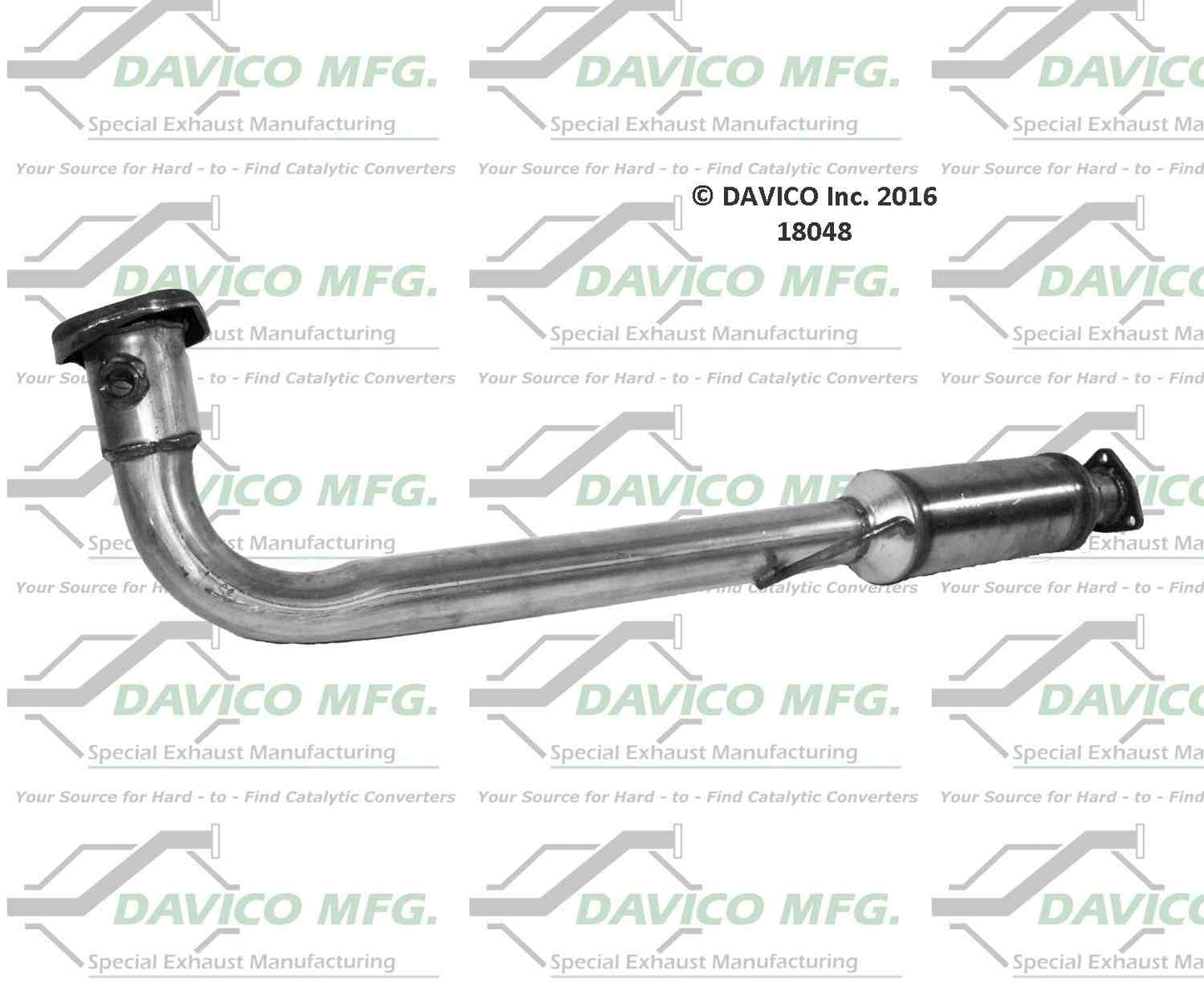 Davico Mfg Exact-Fit Catalytic Converter 18048