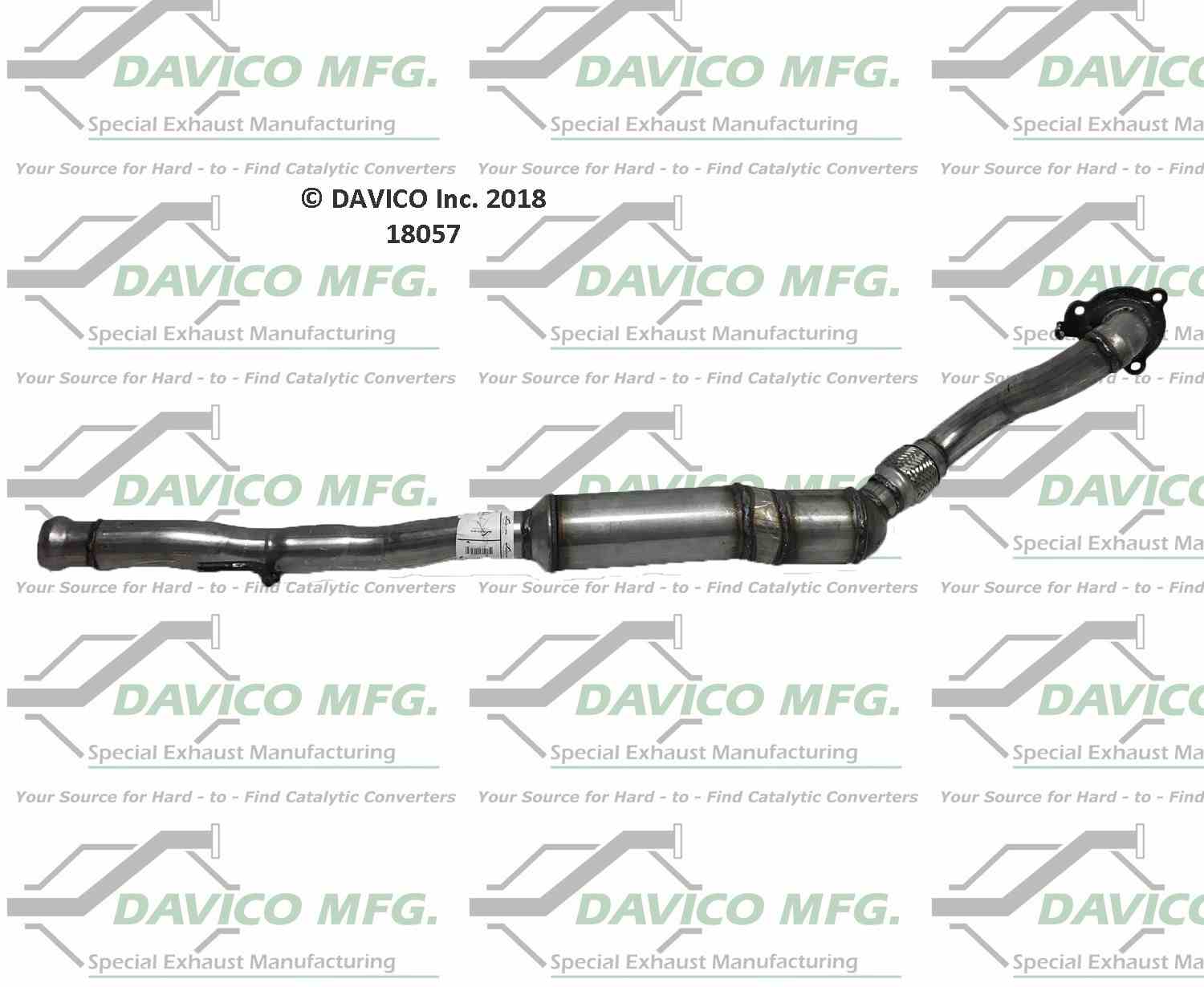 Davico Mfg Catalytic Converter 18057