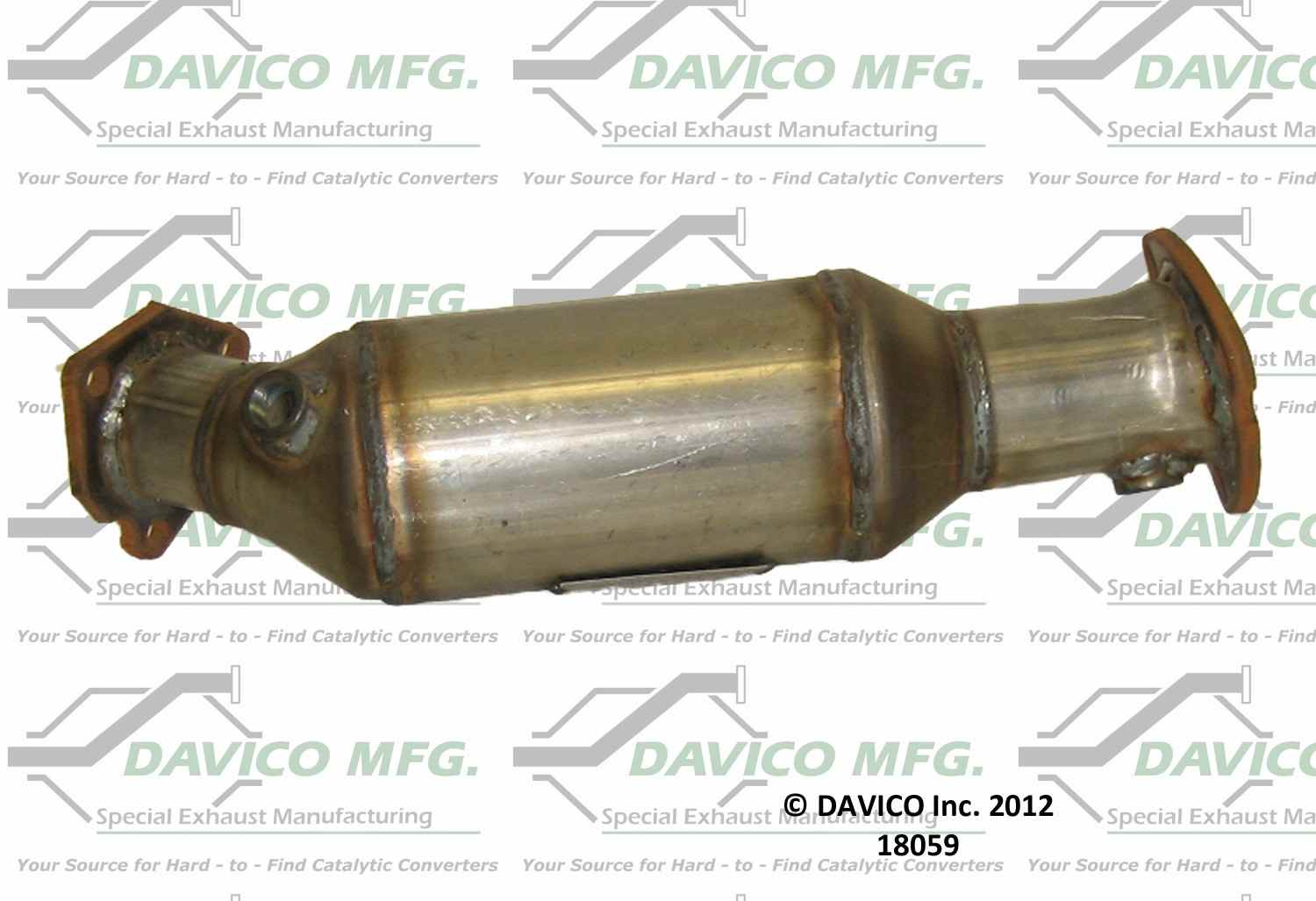 Davico Mfg Exact-Fit Catalytic Converter 18059