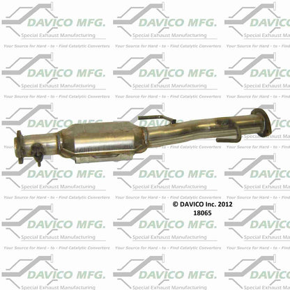 Davico Mfg Exact-Fit Catalytic Converter 18065