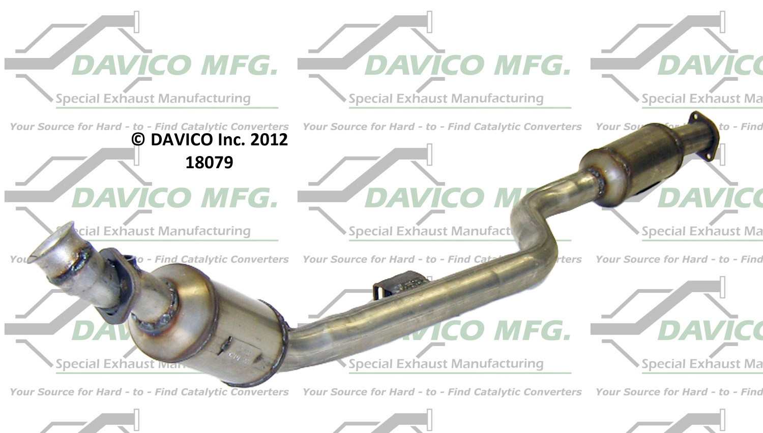 Davico Mfg Exact-Fit Catalytic Converter 18079