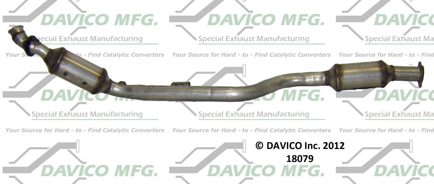 Davico Mfg Exact-Fit Catalytic Converter 18079