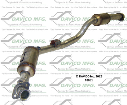 Davico Mfg Exact-Fit Catalytic Converter 18081