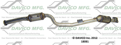 Davico Mfg Exact-Fit Catalytic Converter 18081