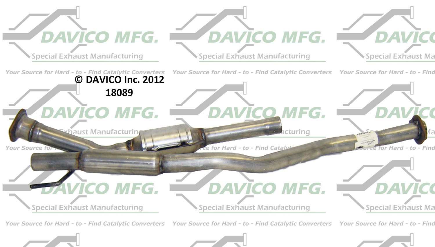 Davico Mfg Exact-Fit Catalytic Converter 18089